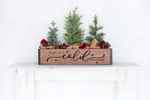 DIY Holiday Centerpiece Box