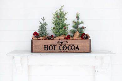 DIY Holiday Centerpiece Box