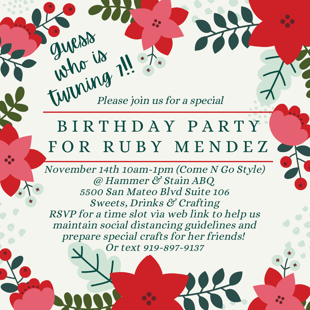 Ruby’s 7th Birthday Bash