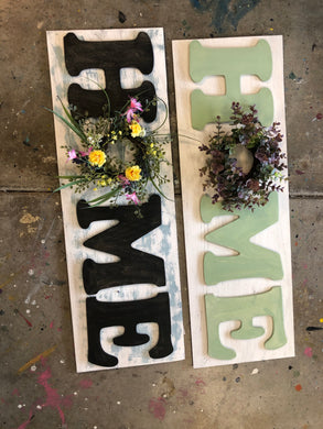 HANDMADE HOME Sign by Hammer&StainABQ