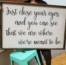 OPTION #3 - Large Framed Sign - Francesca’s Celebration