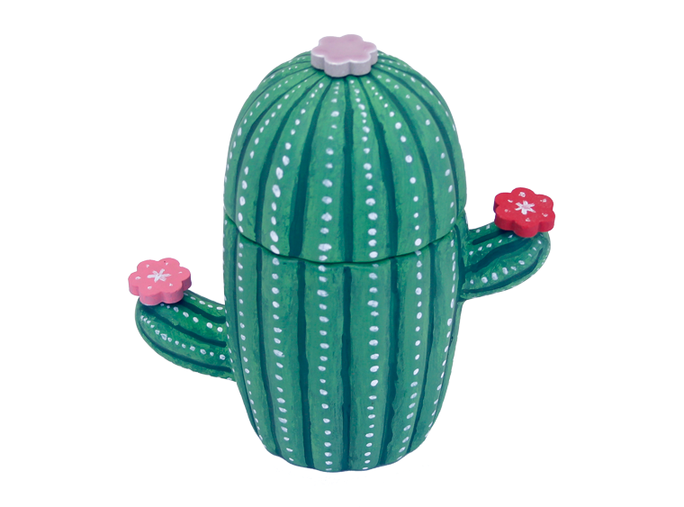 Kids Ceramic Cactus Pot Craft Kit – Hammer & Stain Albuquerque