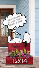 PUBLIC WORKSHOP 05/26/21 (6pm) Snoopy Planter Box