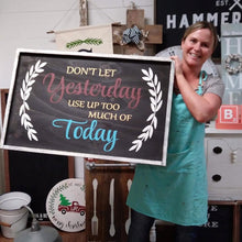 OPTION #3 - Large Framed Sign - Francesca’s Celebration